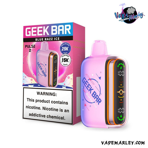 Blue Razz Ice Geek Bar Pulse 2