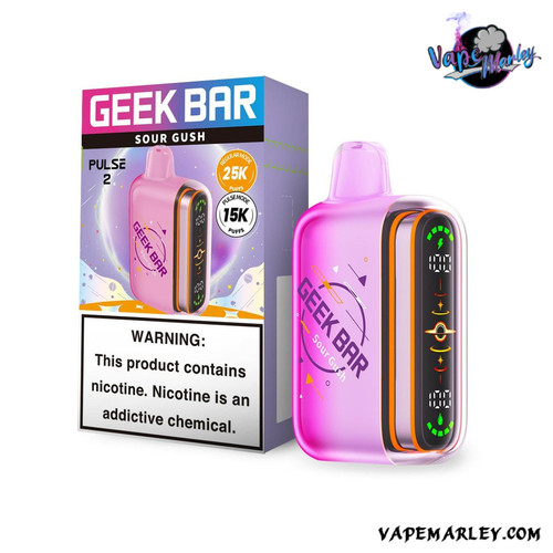 Sour Gush Geek Bar Pulse 2 25K Puffs Disposable Vape