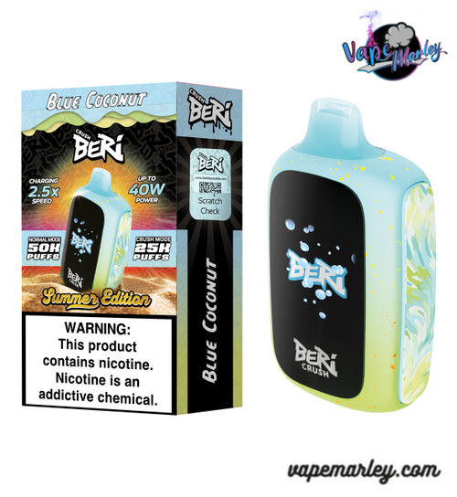 Blue Coconut Beri Crush 50k Puffs Disposable Vape