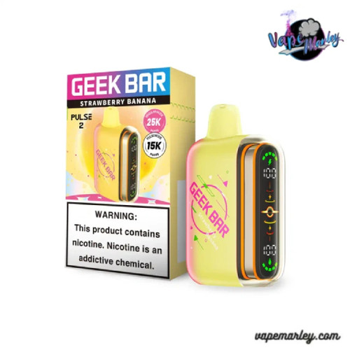 Strawberry Banana Geek Bar Pulse 2