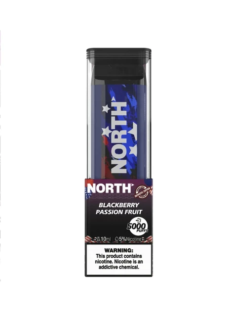 Blackberry Passion Fruit North 5000 Puffs Disposable Vape