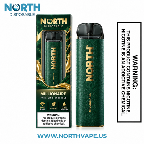 Millionaire Spearmint North 5000 Puffs Disposable Vape