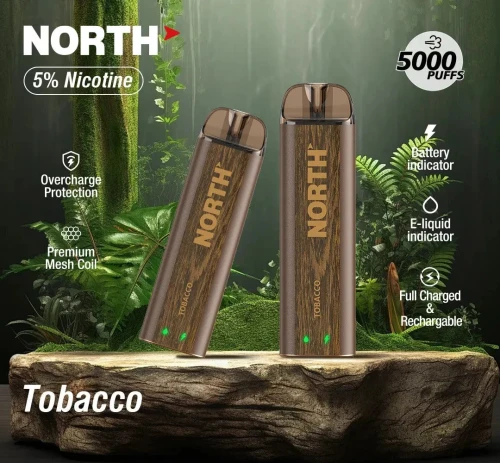 Tobacco North 5000 Puffs Disposable Vape