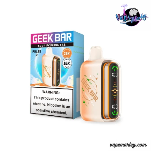 Sour FF Geek Bar Pulse 2 25K Puffs Disposable Vape