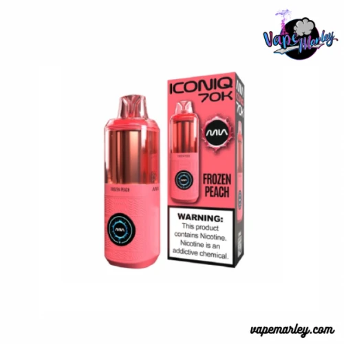 Frozen Peach Mia Iconiq 70K Puffs Disposable Vape