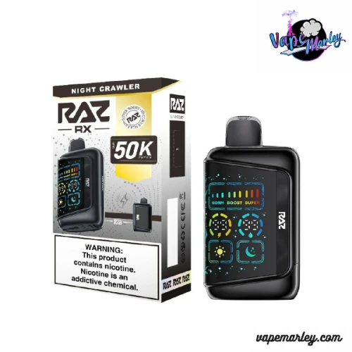 Night Crawler Raz Rx 50k Puffs Disposable Vape - 19mL