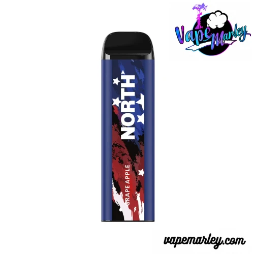 Grape Apple Flavour North 5000 Puffs Disposable Vape – Patriotic Edition