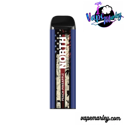 Peach Pineapple North 5000 Puffs Disposable Vape – Patriotic Edition