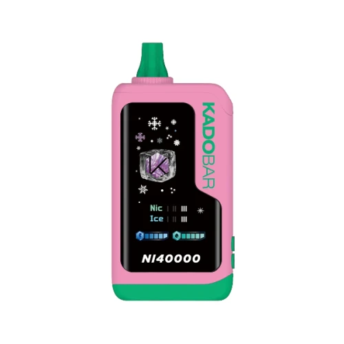 Strawberry Watermelon Ice  Kado Bar NI40000 Zero Nic Disposable Vape