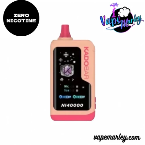 Peach Ice Kado Bar NI40000 Zero Nic