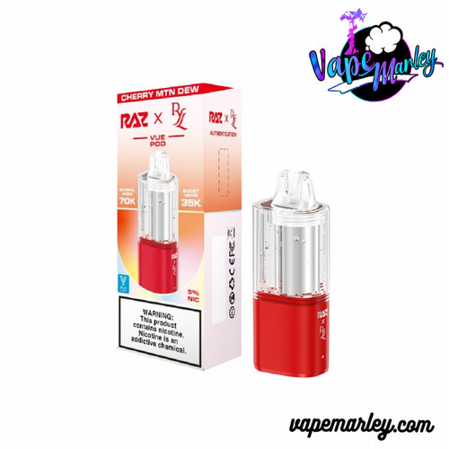 Cherry MTN Dew RAZ RYL Vue 70K Puffs Disposable Pod