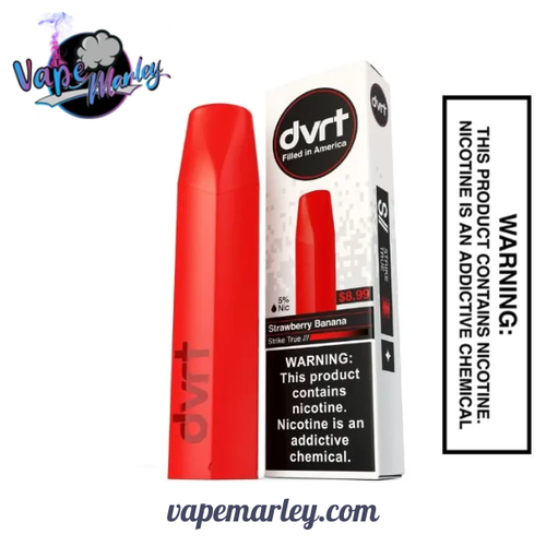 Strawberry Banana Fifty Bar DVRT 2000 Puffs