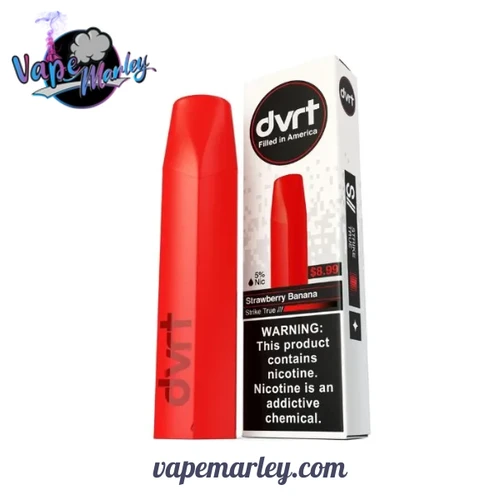 Strawberry Banana Fifty Bar DVRT 2000 Puffs