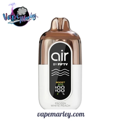 Frozen White Peach Fifty Bar Air 70K