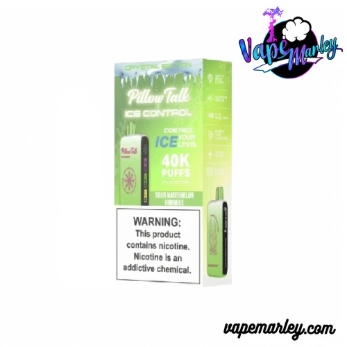 Sour Watermelon Gummies Pillow Talk Crystal Edition IC40000 – Disposable Vape