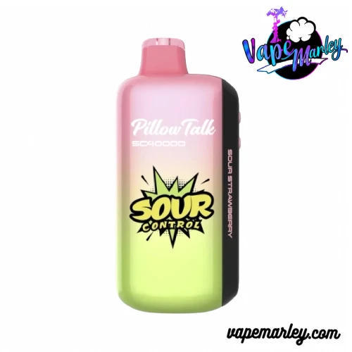 Sour Strawberry Pillow Talk IC40K Sour Control Disposable Vape