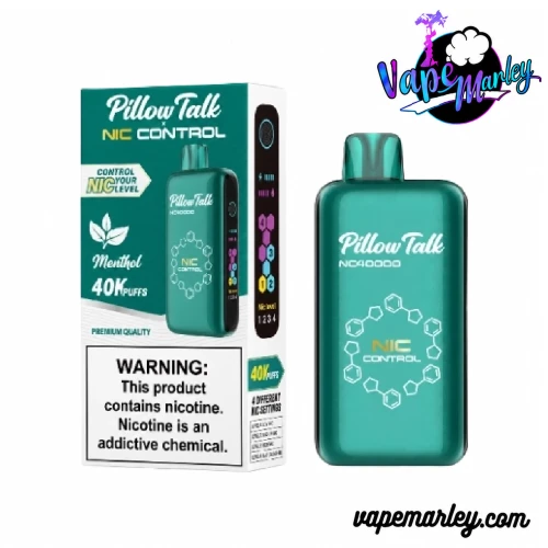 Menthol Pillow Talk  Nic Control 40K Puffs – Disposable Vape