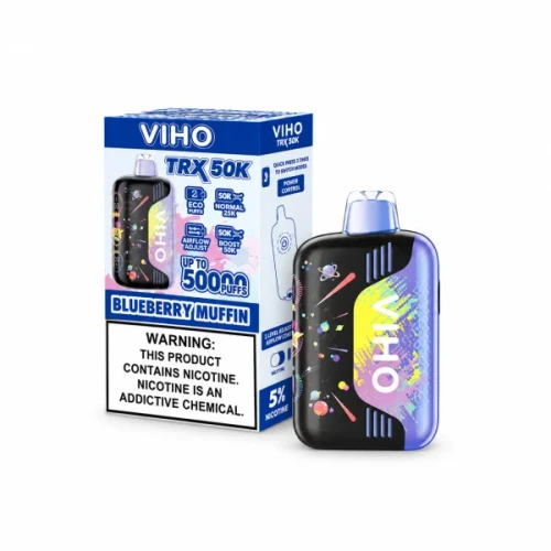 Blueberry Muffin Viho TRX 50,000 Puffs Disposable Vape