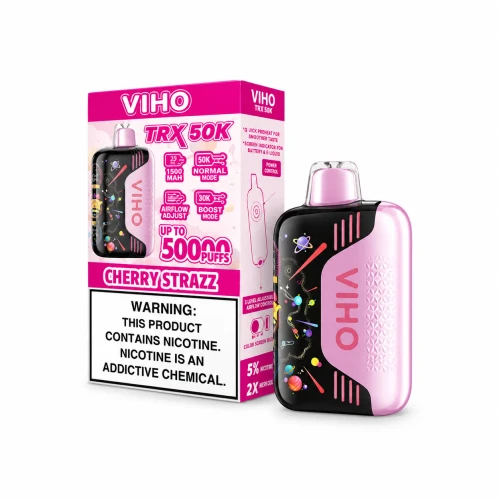 Cherry Strazz Viho TRX 50,000 Puffs Disposable Vape