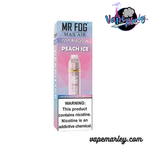 Peach Ice Mr Fog Max Air 3000 Puffs