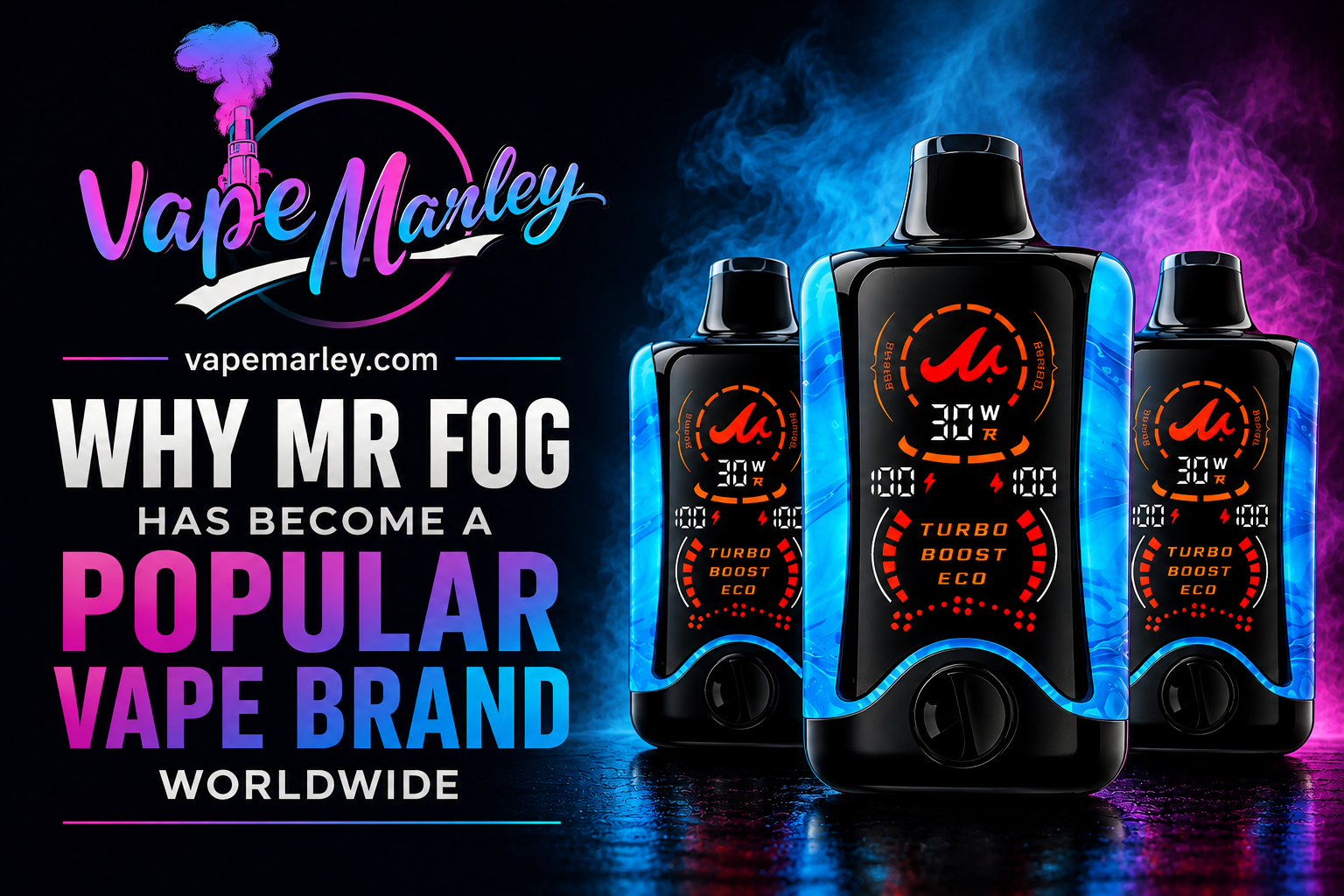Why Mr Fog Has Become a Popular Vape Brand Worldwide