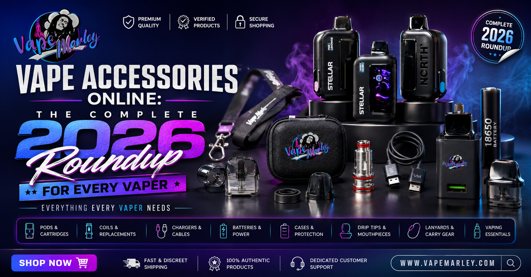 Vape Accessories Online: The Complete 2026 Roundup for Every Vaper