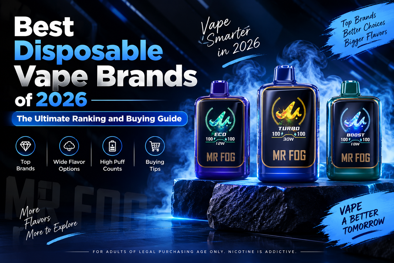 Best Disposable Vape Brands of 2026: The Ultimate Ranking and Buying Guide