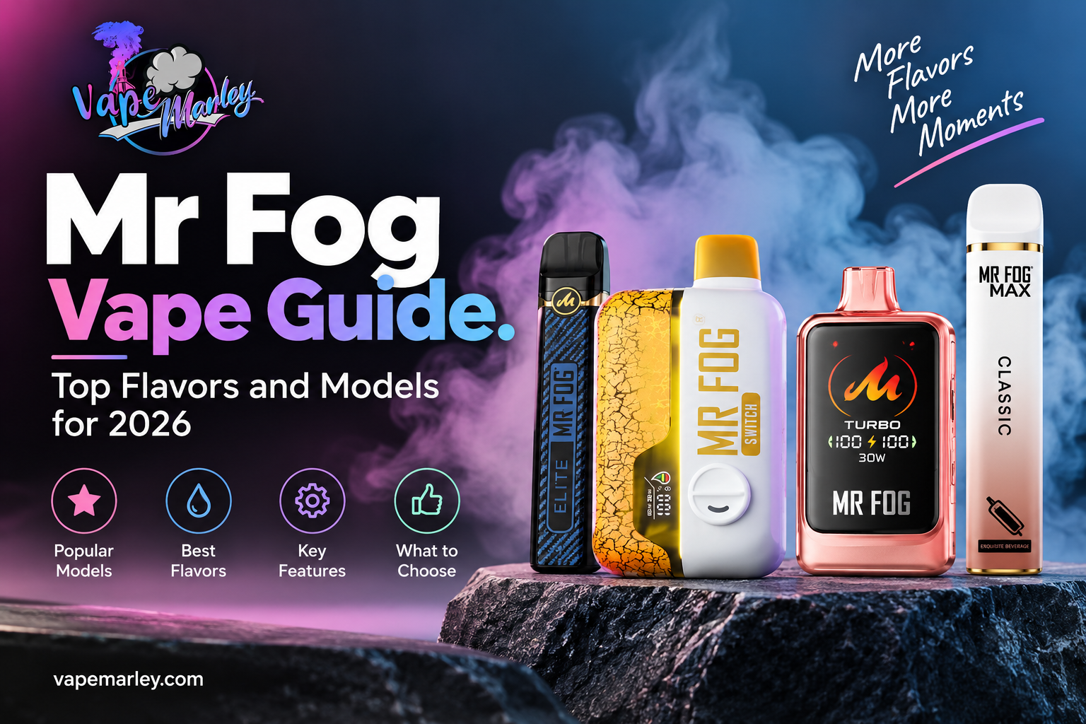 Mr Fog Vape Guide: Top Flavors and Models for 2026
