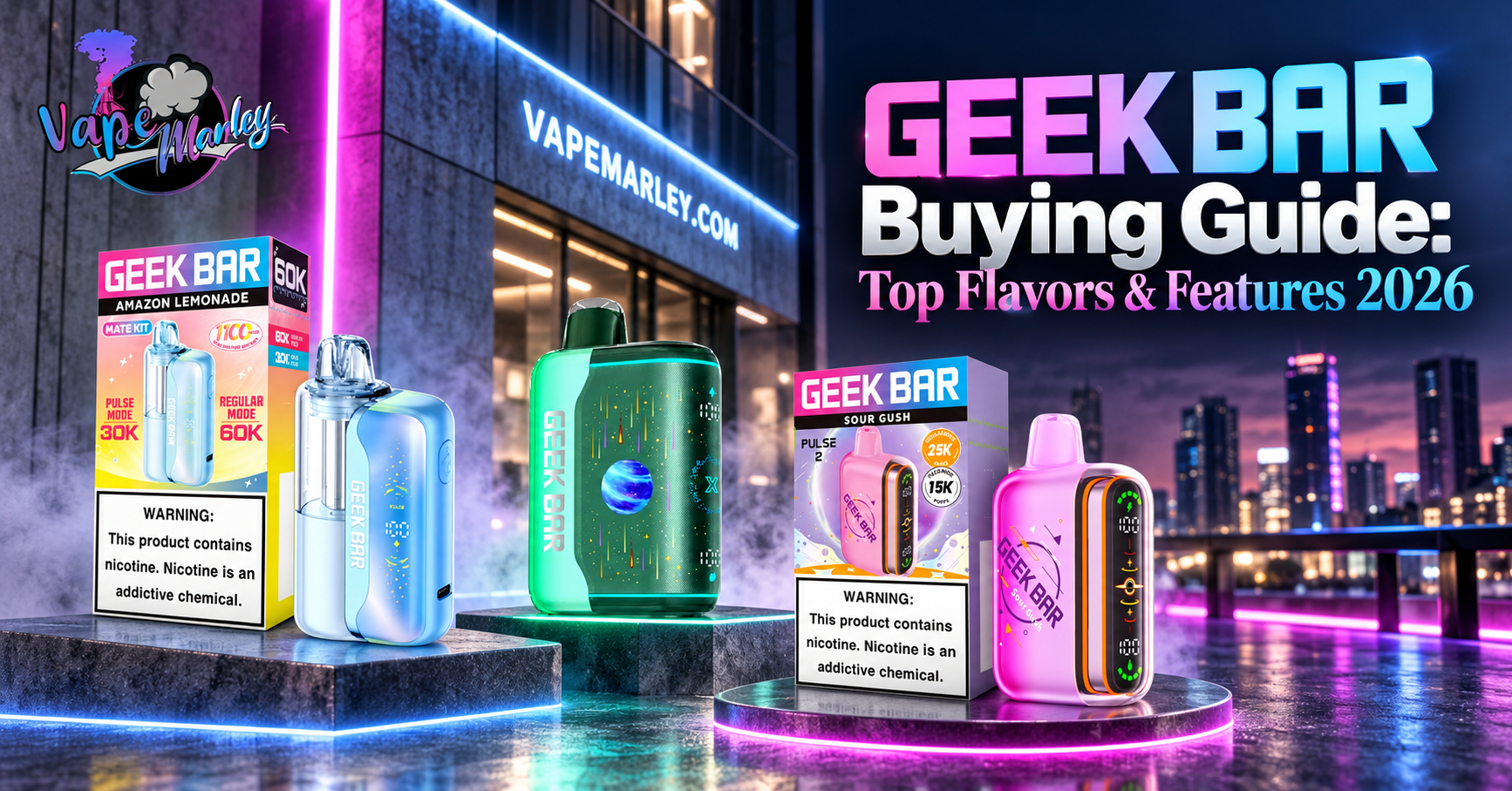 Geek Bar Buying Guide: Top Flavors & Features 2026
