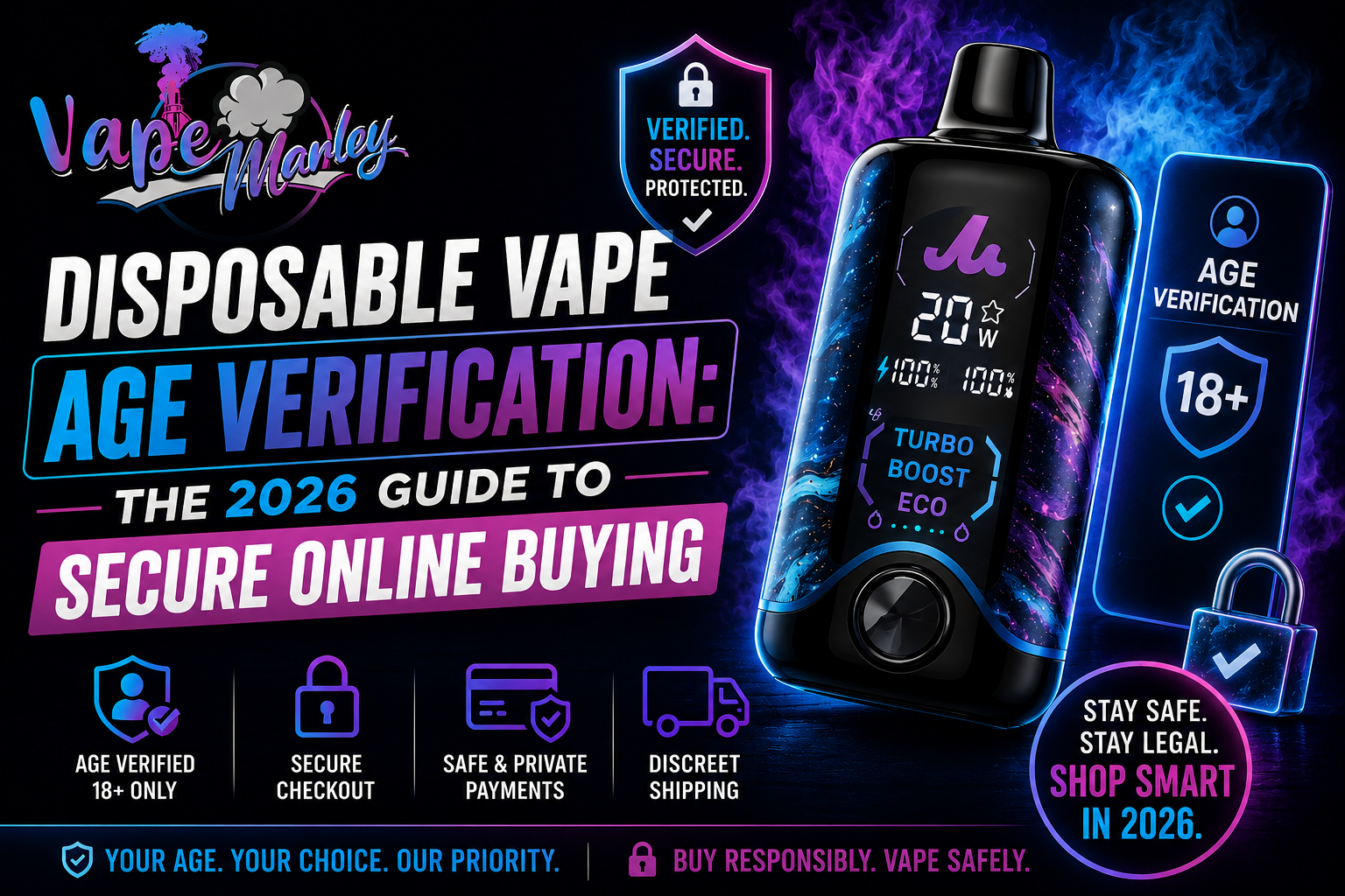 Disposable Vape Age Verification: The 2026 Guide to Secure Online Buying