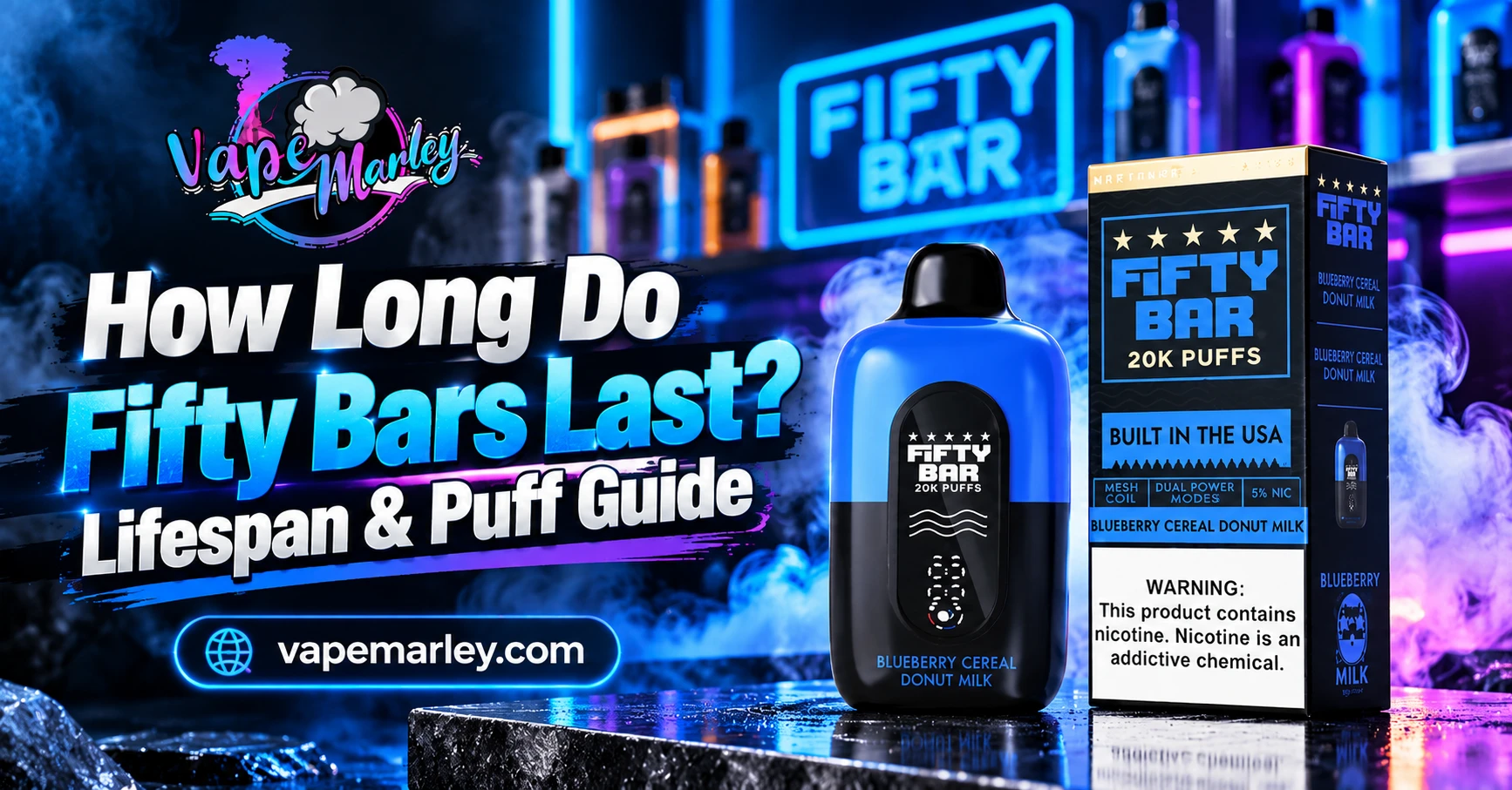 How Long Do Fifty Bars Last? Lifespan & Puff Guide