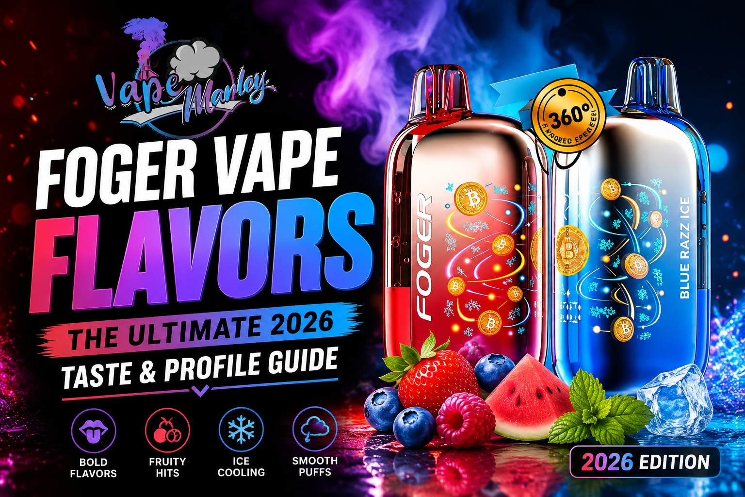 Foger Vape Flavors: The Ultimate 2026 Taste and Profile Guide