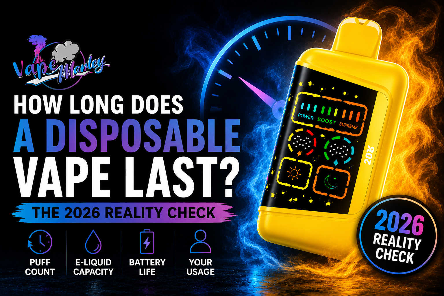 How Long Does a Disposable Vape Last? The 2026 Reality Check