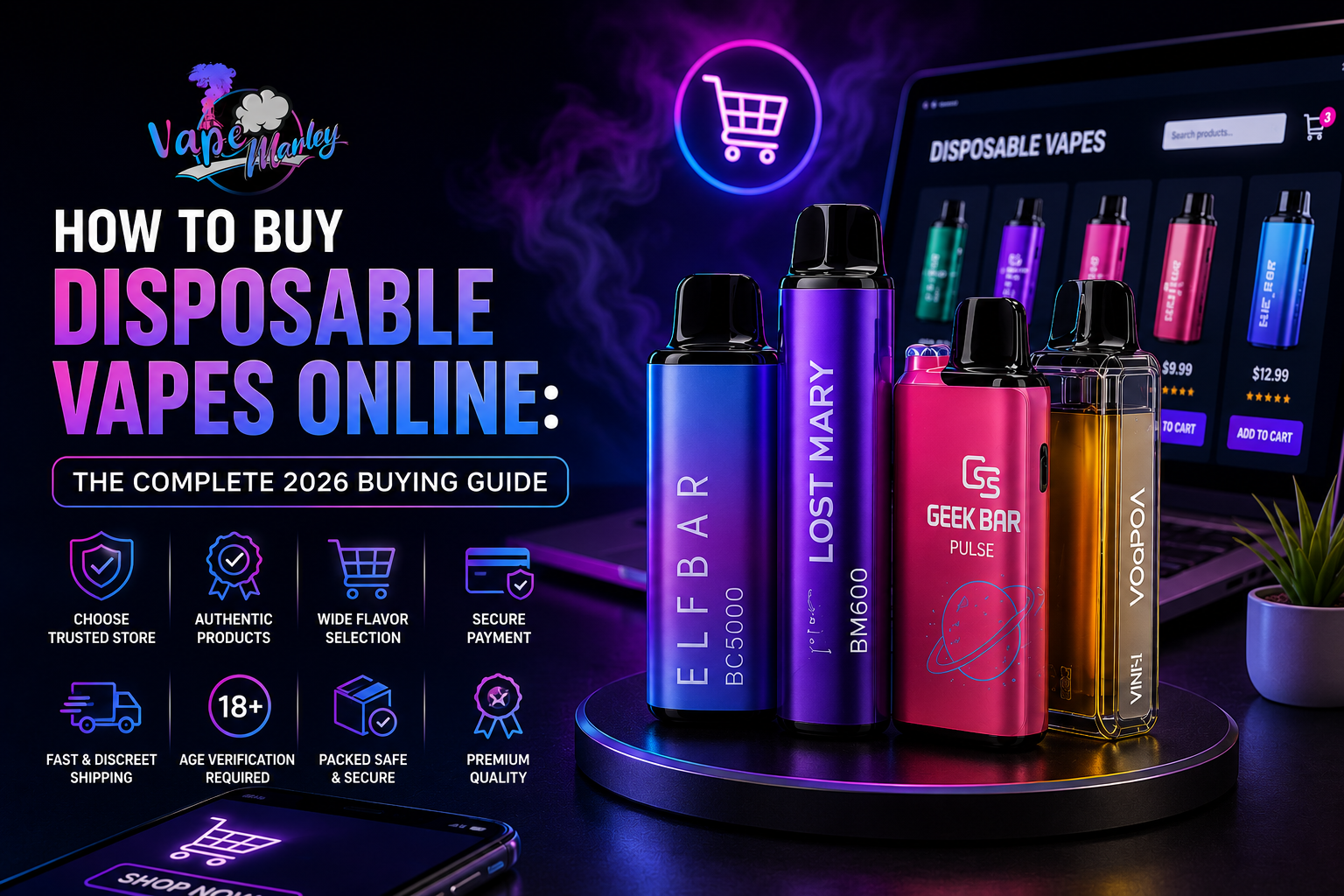 How to Buy Disposable Vapes Online: The Complete 2026 Buying Guide
