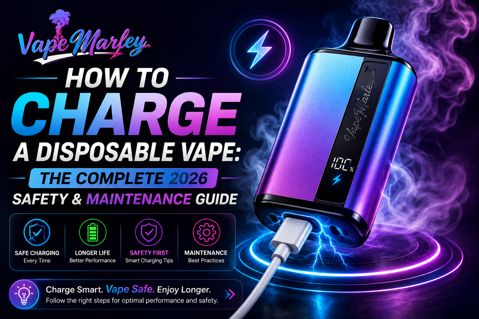 How to Charge a Disposable Vape: The Complete 2026 Safety & Maintenance Guide