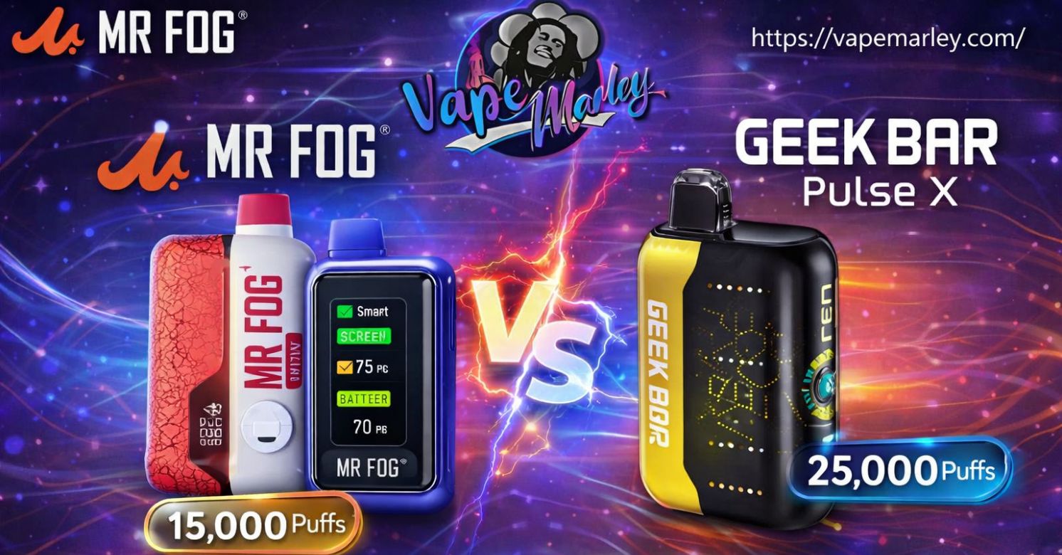Mr Fog SW15000 vs. Geek Bar Pulse X: Which 2026 Vape Wins?