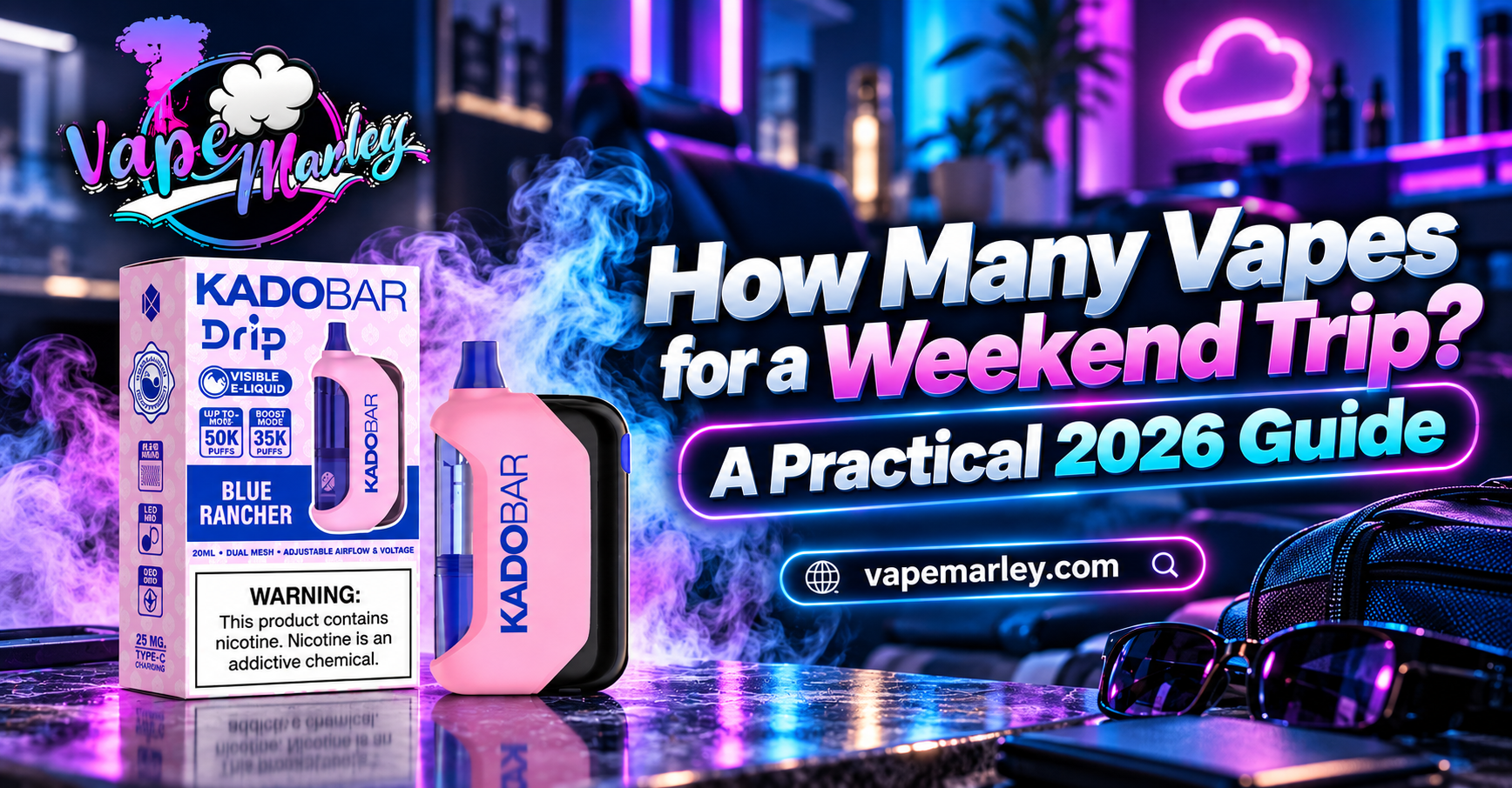 How Many Vapes for a Weekend Trip? A Practical 2026 Guide