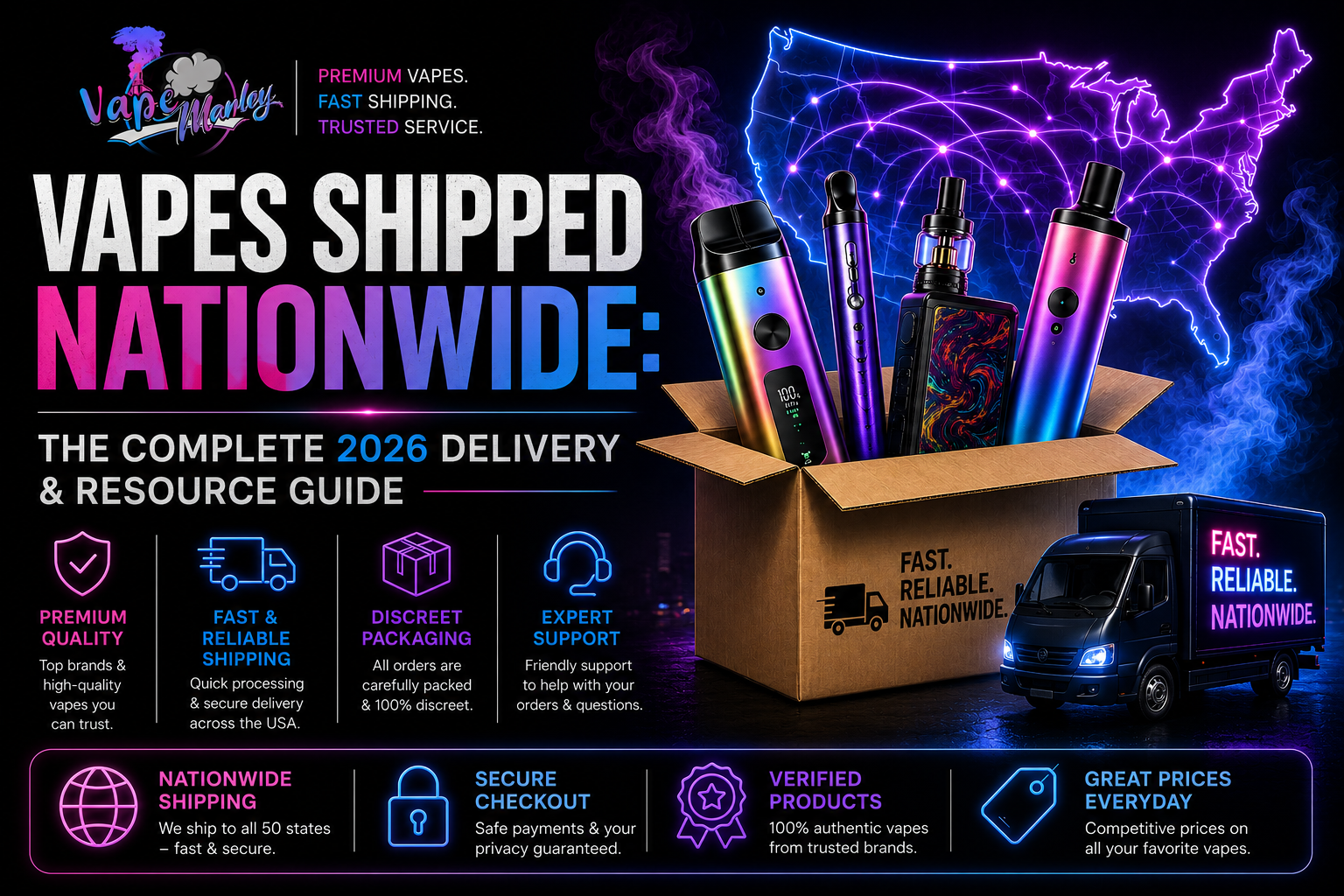 Vapes Shipped Nationwide: The Complete 2026 Delivery & Resource Guide