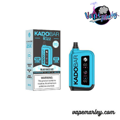 Blue Razz Ice Kado Bar Rizz 25000 Puffs | 5% Nicotine