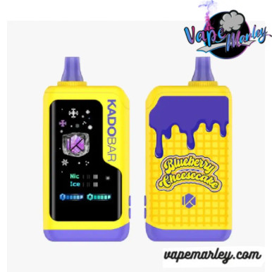 blueberry cheesecake disposable vape Blueberry Cheesecake Kado Bar NI40K Disposable Vape Device