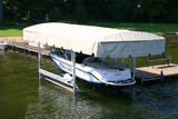 How to Properly Care for Your Boat Lift Canopy Fabric