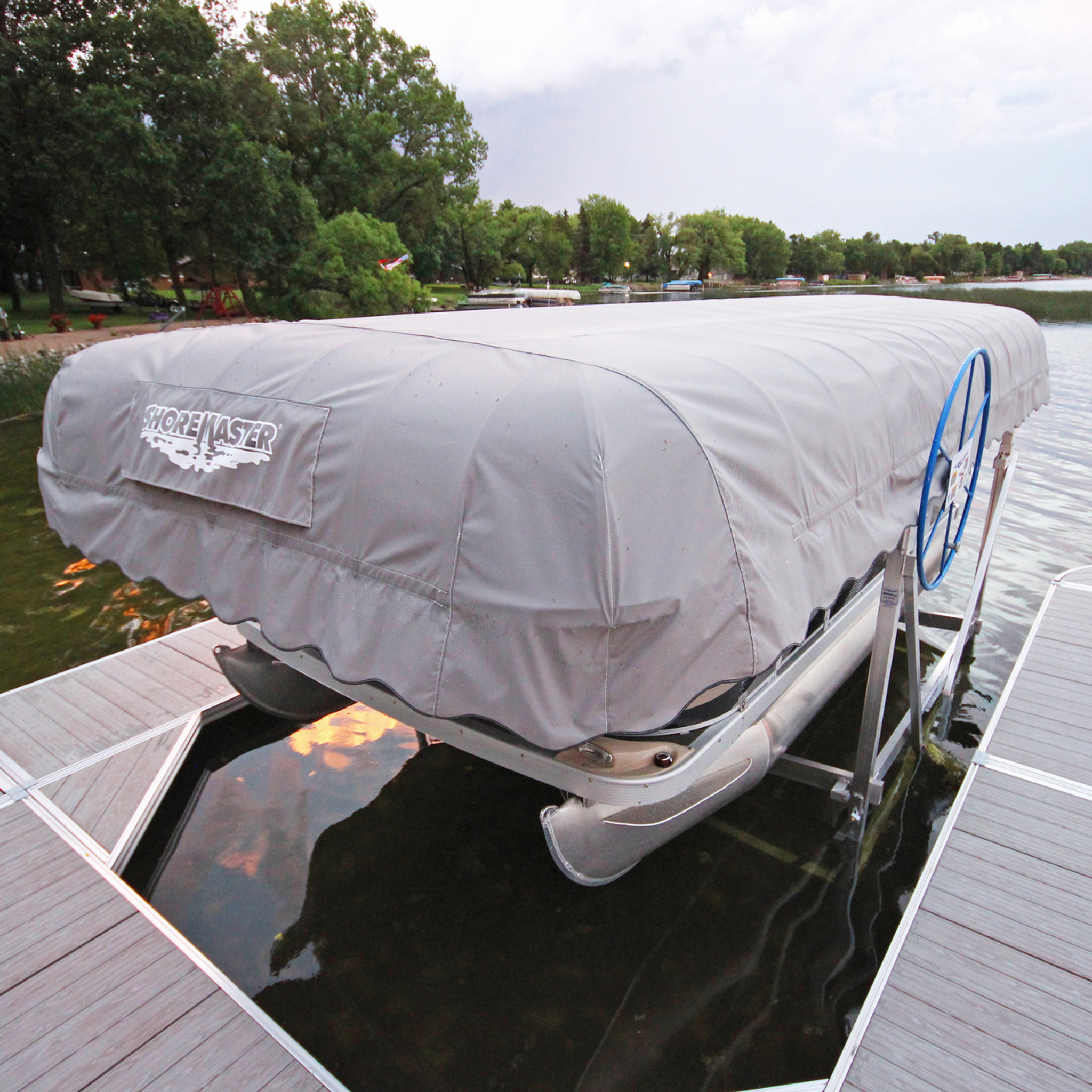 ShoreMaster Canopy Covers Traditional Replacement w/ Harbor Time Fabric