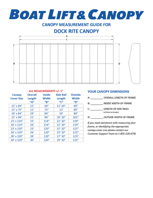 Dockrite - Harbor Time Canopy Covers Dockrite - Harbor Time Canopy Covers