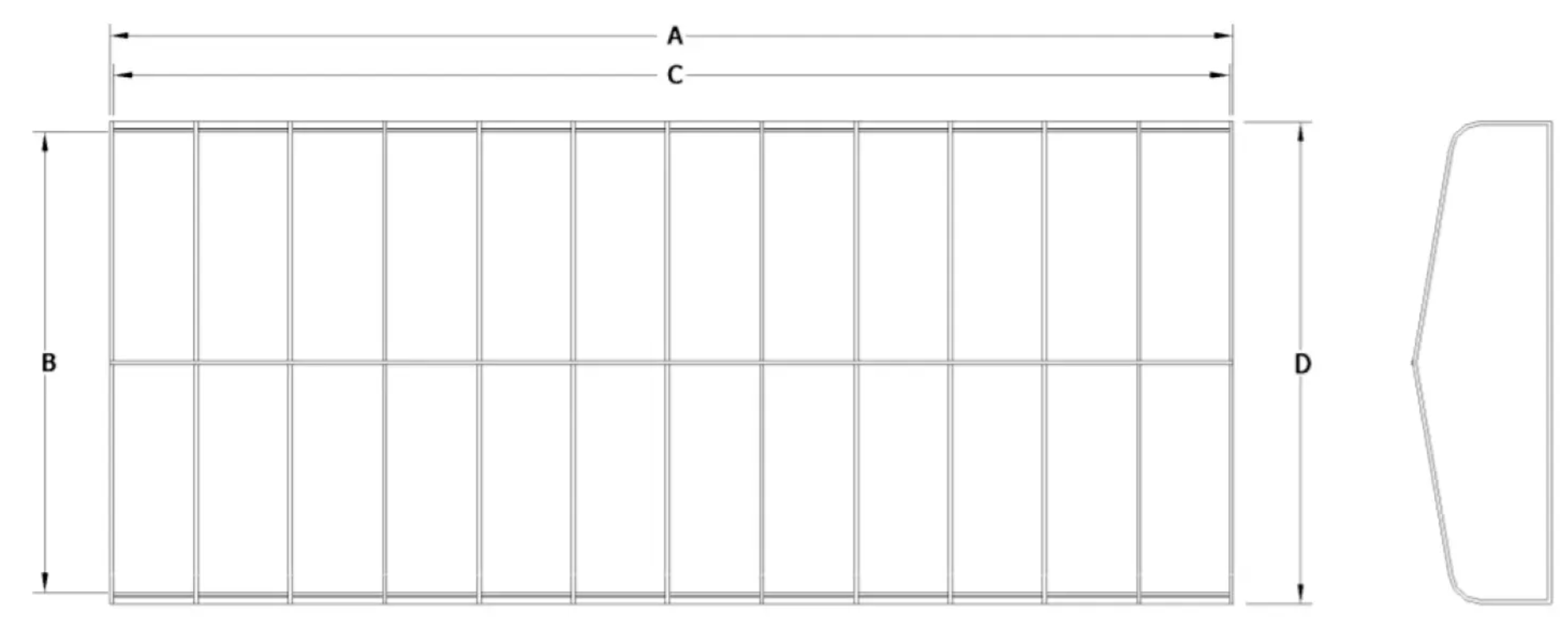 Dockrite size dimensions