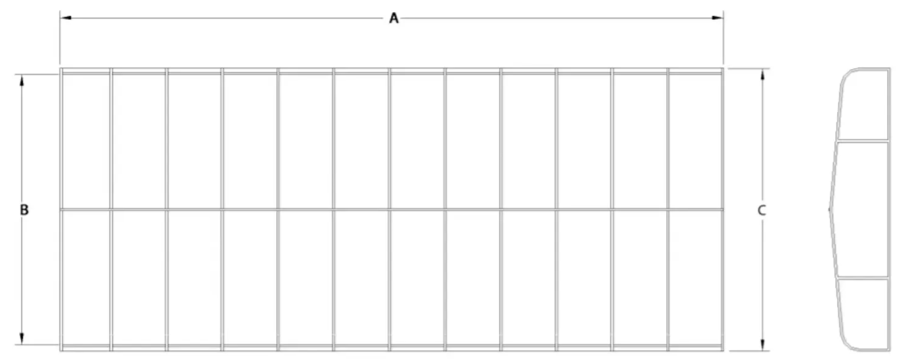 hewitt size dimensions