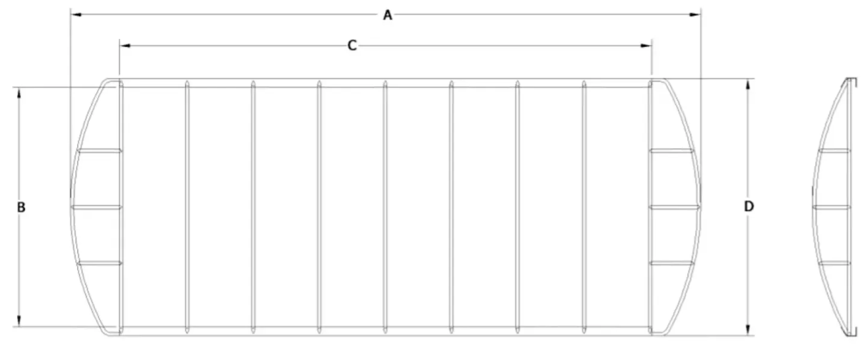 Lakeshore Products size dimensions