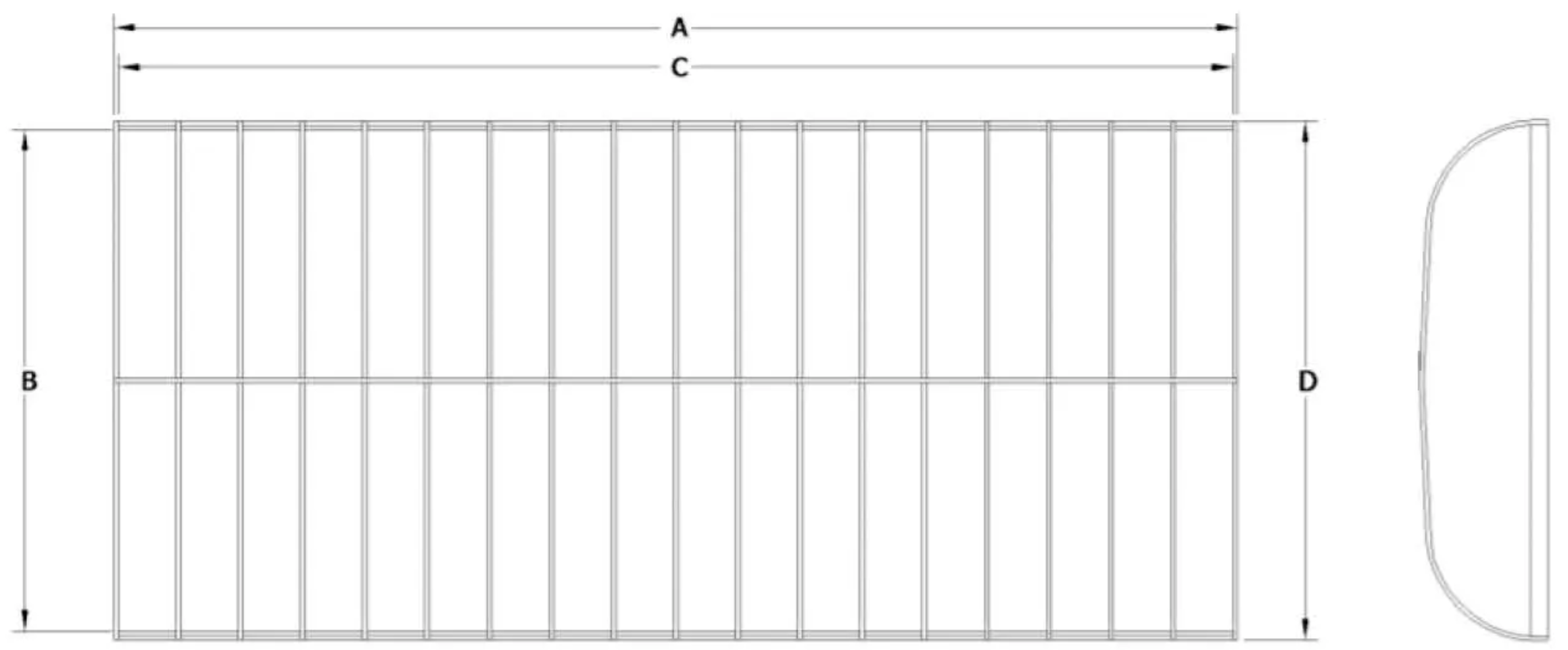 VIBO size dimensions