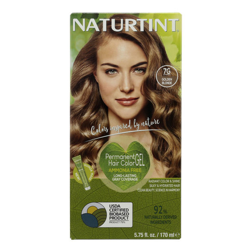 Naturtint Hair Care/Hair Color - Permanent - 7G - Golden Blonde - 5.28 oz