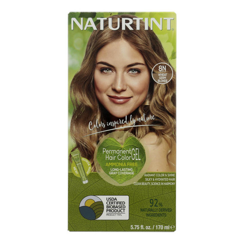 Naturtint Hair Care/Hair Color - Permanent - 8N - Wheat Germ Blonde - 5.28 oz