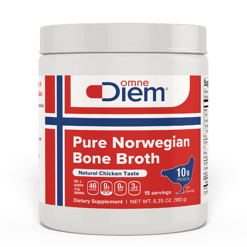 Omne Diem Pure Norwegian Poultry Bone Broth 6.35 oz